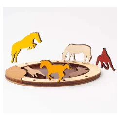 Recent Toys Dieren Wild Horses Breinpuzzel Online