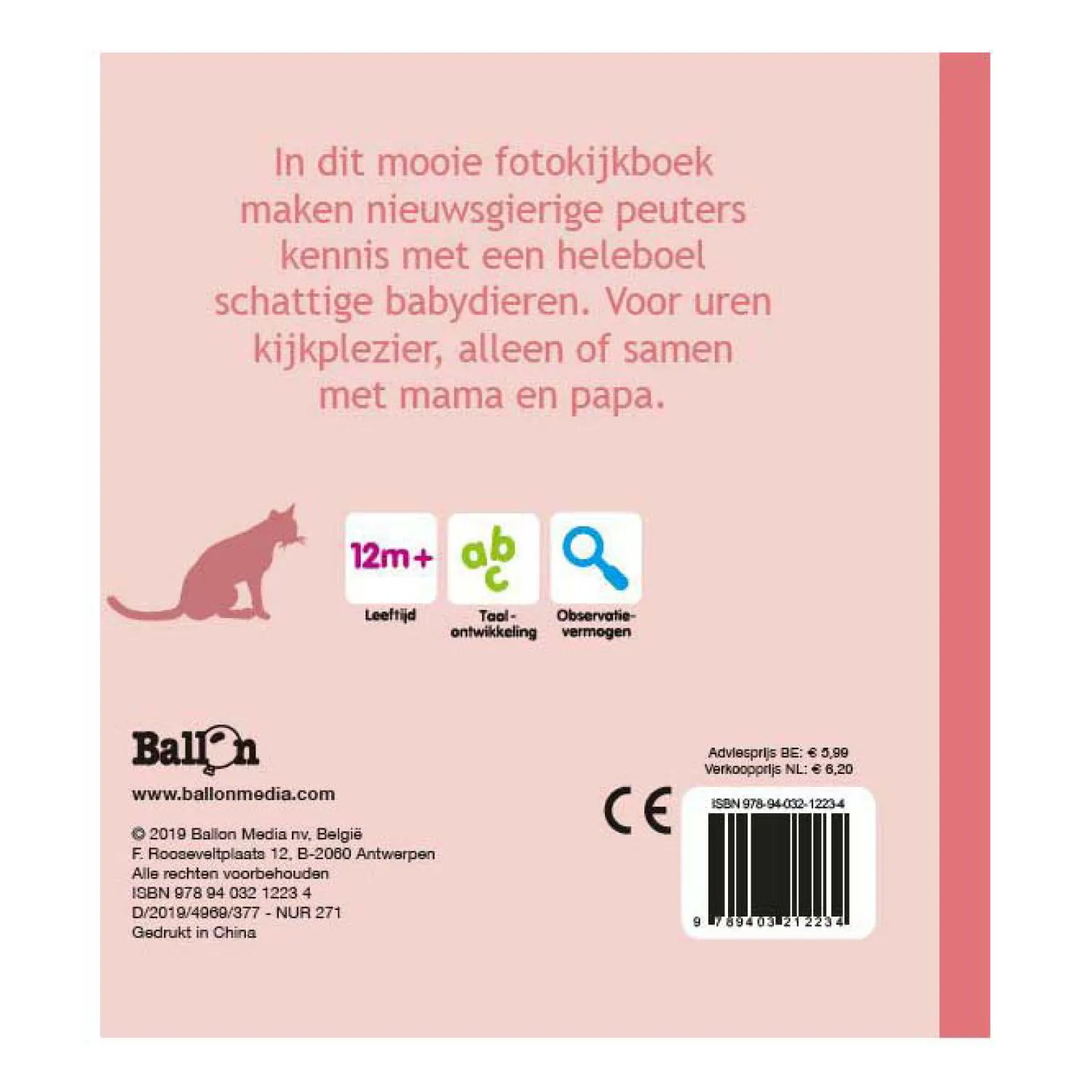 Dierenvriendjes - Fotokijkboek Babydieren>Wins Holland New