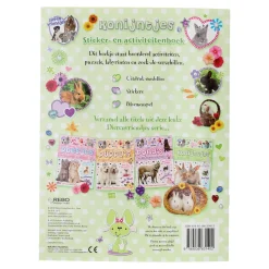 Dierenvriendjes - Konijntjes Sticker- en Activiteitenboek- Outlet