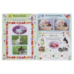 Dierenvriendjes - Konijntjes Sticker- en Activiteitenboek- Outlet