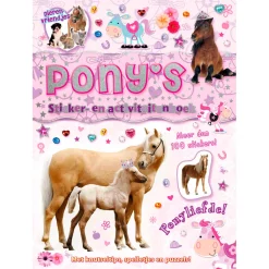 Rebo Publishers Dierenvriendjes - Pony's Sticker- en Activiteitenboek New