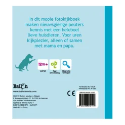 Wins Holland Dierenvriendjes Kartonboekje Huisdieren
