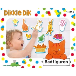 Totum Dikkie Dik Badfiguren, 10st. Clearance
