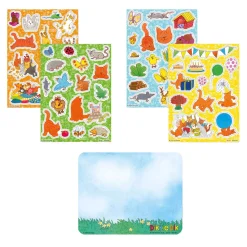 Bambolino Toys Dikkie Dik Raamstickers, 45dlg. New