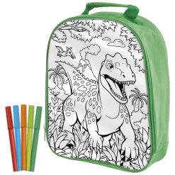 Dino Kleur je eigen Tas met Stiften>Creative Craft Group Outlet