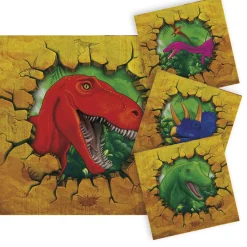 Dino Servetten, 16st. - 2 laags>Folat BV Sale