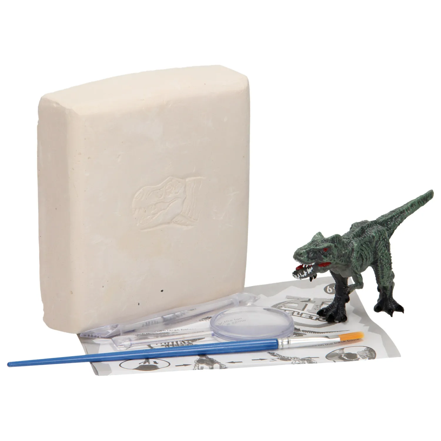 Dino Skelet Bikken - Rood- Clearance