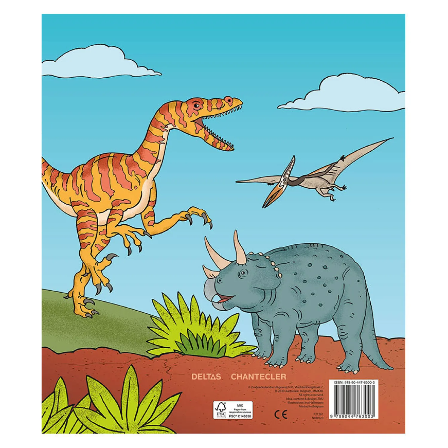 Deltas Dino Sticker Parade Hot