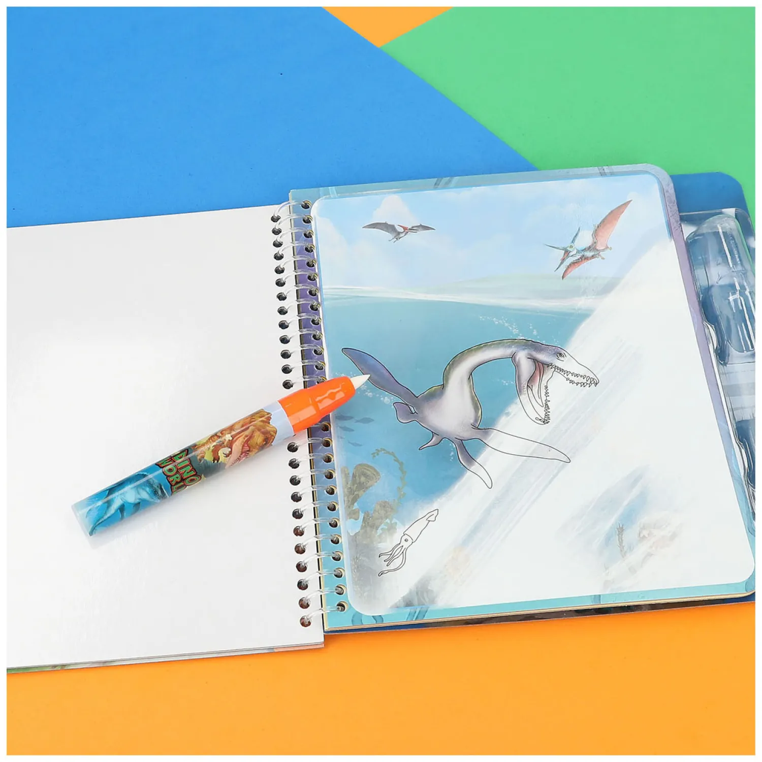 Dino World Aqua Magic Book-TOPModel Hot