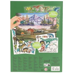 Dino World Stickerboek met Puffy Stickers><noscript><img width=