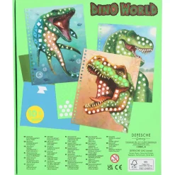 Dino World Stickerboek Sticker Your Picture-Depesche Dino World Sale