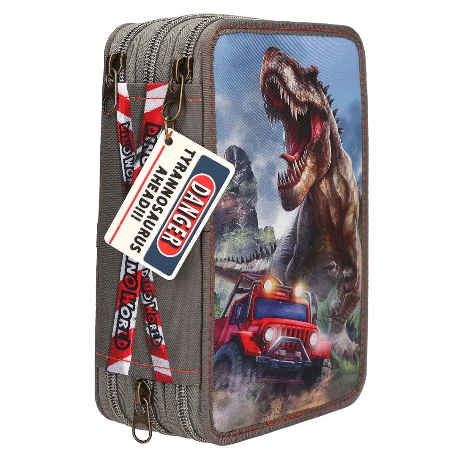 Dino World 3-Vaks Etui New World>Depesche Best