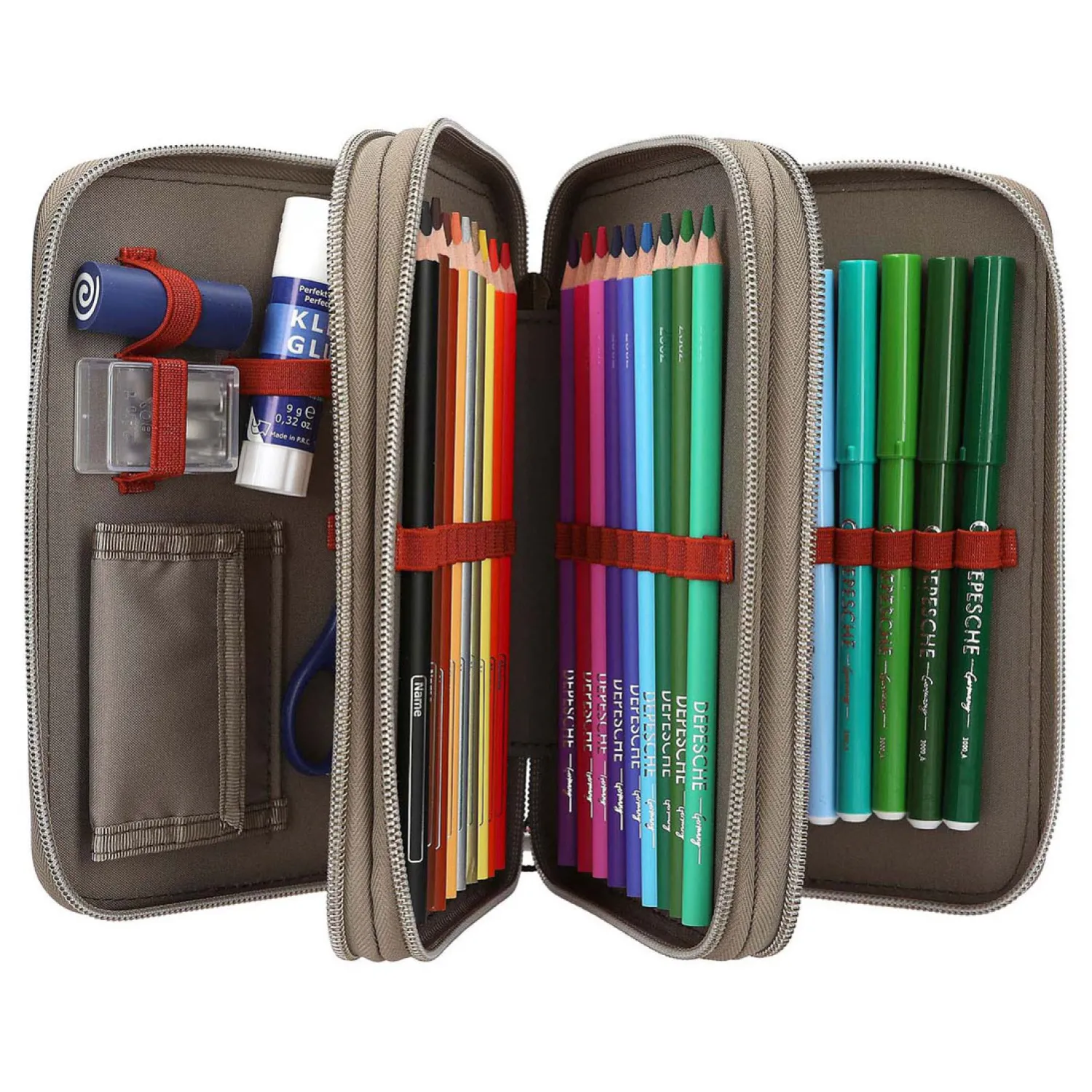 Dino World 3-Vaks Etui New World>Depesche Best