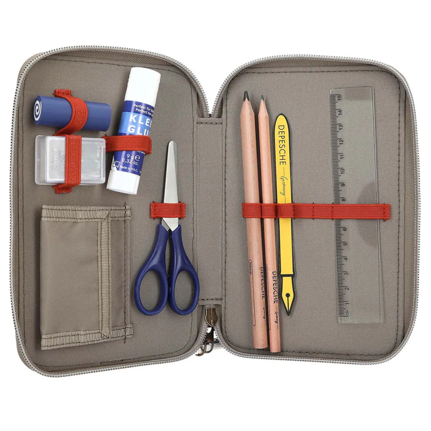 Dino World 3-Vaks Etui New World>Depesche Best