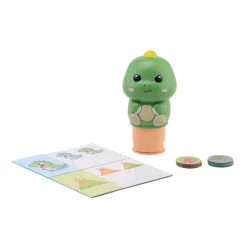 Dinosaurus Sticker Stamper, 100 stickers, in display-Johntoy New