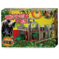 Dinoworld Houten Dinosaurus Park met Uitkijktoren Speelset> Online