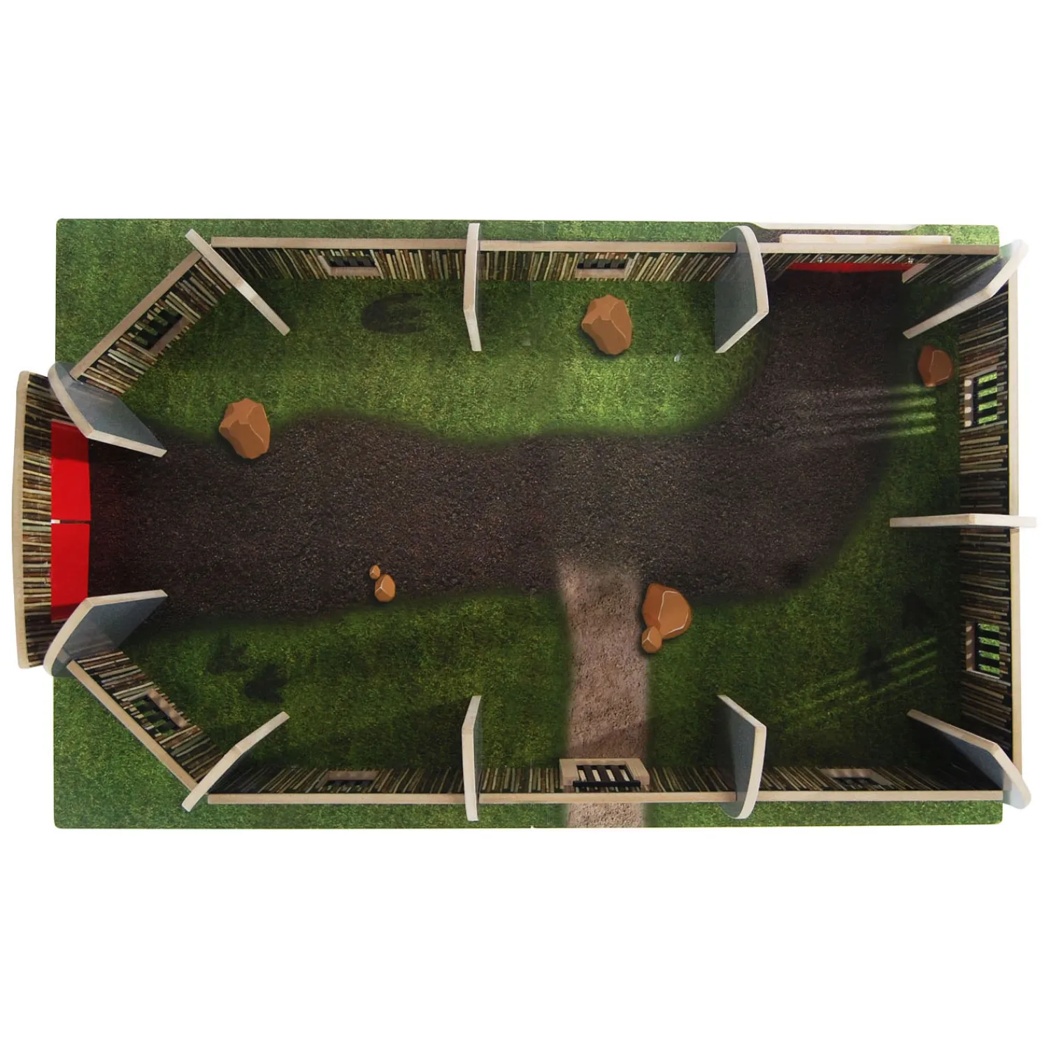 Dinoworld Houten Dinosaurus Park met Uitkijktoren Speelset> Online