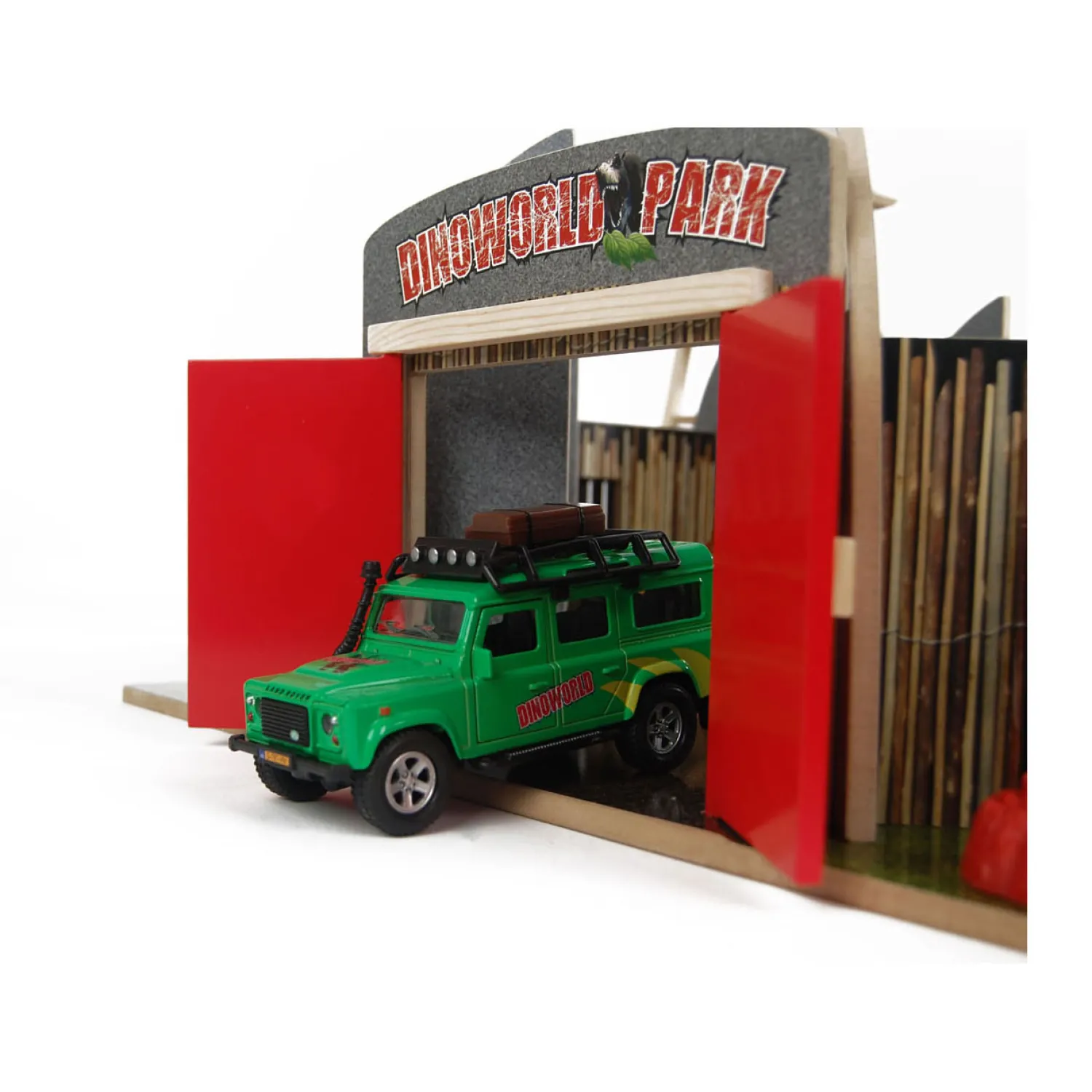 Dinoworld Houten Dinosaurus Park met Uitkijktoren Speelset> Online