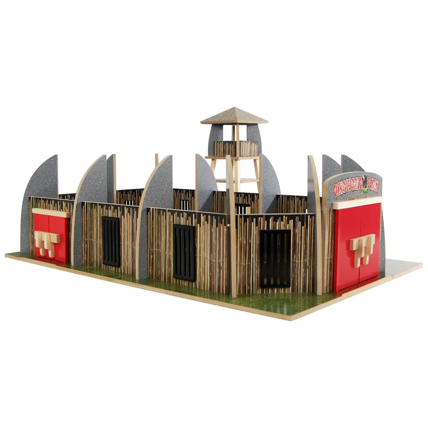 Dinoworld Houten Dinosaurus Park met Uitkijktoren Speelset> Online