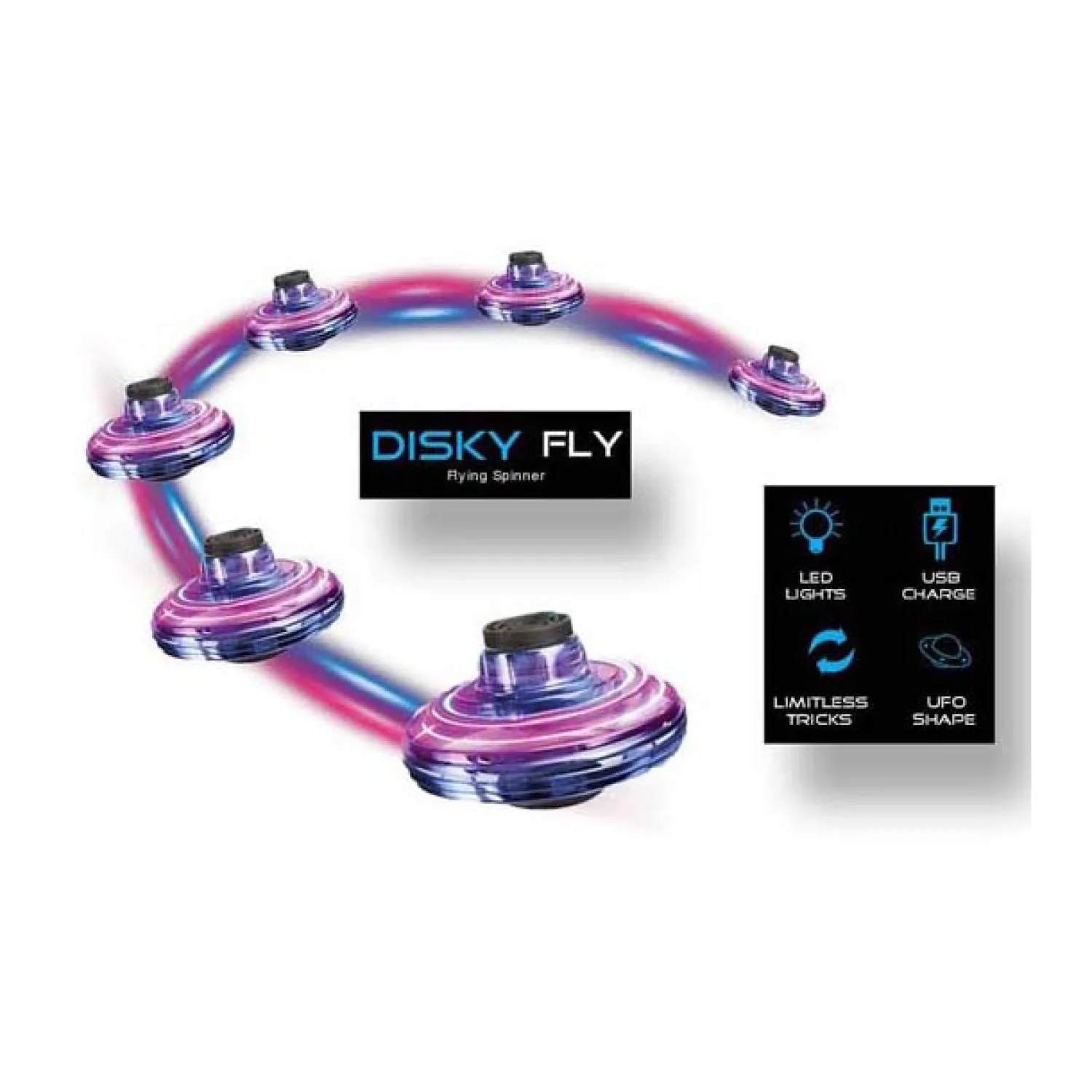 Spectron Disky Fly met LED Online