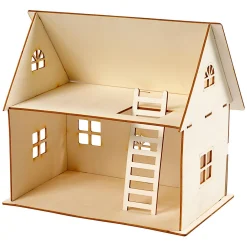DIY Houten Poppenhuis-Creativ Company Outlet