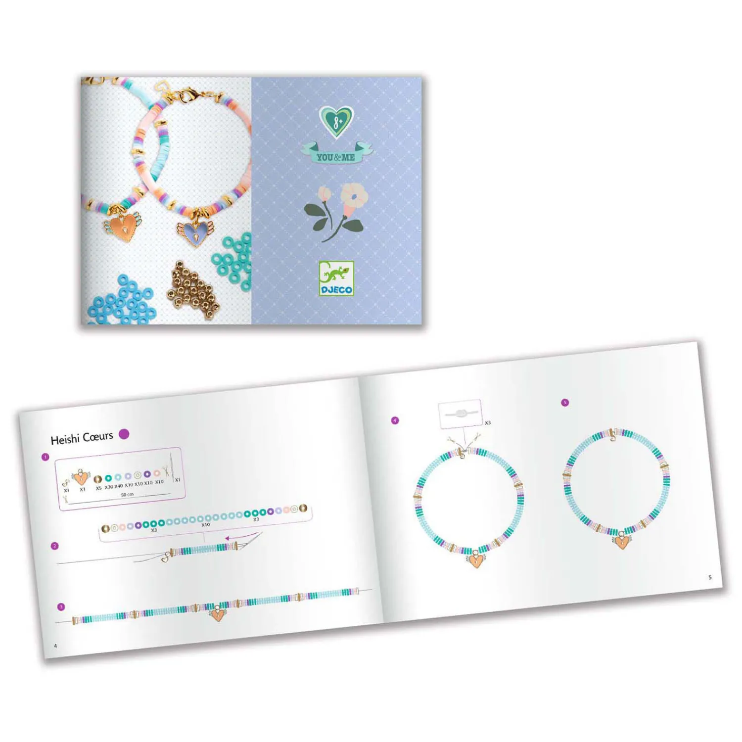 Djeco Armbanden Maken Zee Hart Hot