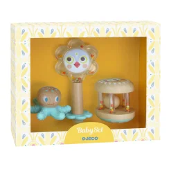 Djeco Baby Cadeausetje met Bijting en 2 Rammelaars Clearance
