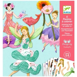 Beweegpopjes Kleuren en Knutselen>Djeco Sale