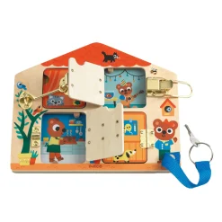 Cabanalock Houten Sloten Puzzel-Djeco