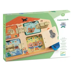 Cabanalock Houten Sloten Puzzel-Djeco