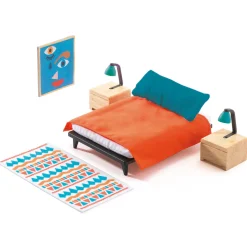 City House  Houten Poppenhuis incl. Meubels-Djeco Best