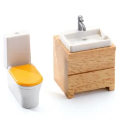 City House  Houten Poppenhuis incl. Meubels-Djeco Best