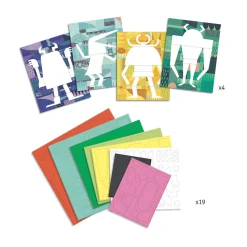 Djeco Collage Monsters Outlet