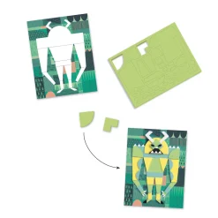 Djeco Collage Monsters Outlet