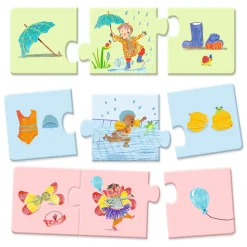 Combinatiepuzzel Gebeurtenissen van de Dag-Djeco Hot