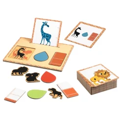 Criterio Dieren en Kleuren Herkennen Spel-Djeco Discount
