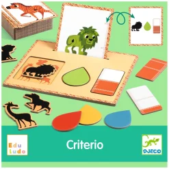 Criterio Dieren en Kleuren Herkennen Spel-Djeco Discount