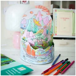 Djeco 3D Kleurplaat Eiland Clearance