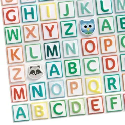 3D Stickers Alfabet-Djeco Clearance