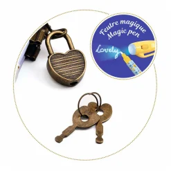 Djeco Dagboek met Slotje en Magische Pen Kendra Hot