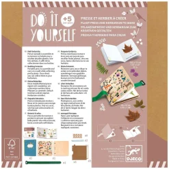 Djeco DIY - Knustelset Herbariumschrift Best