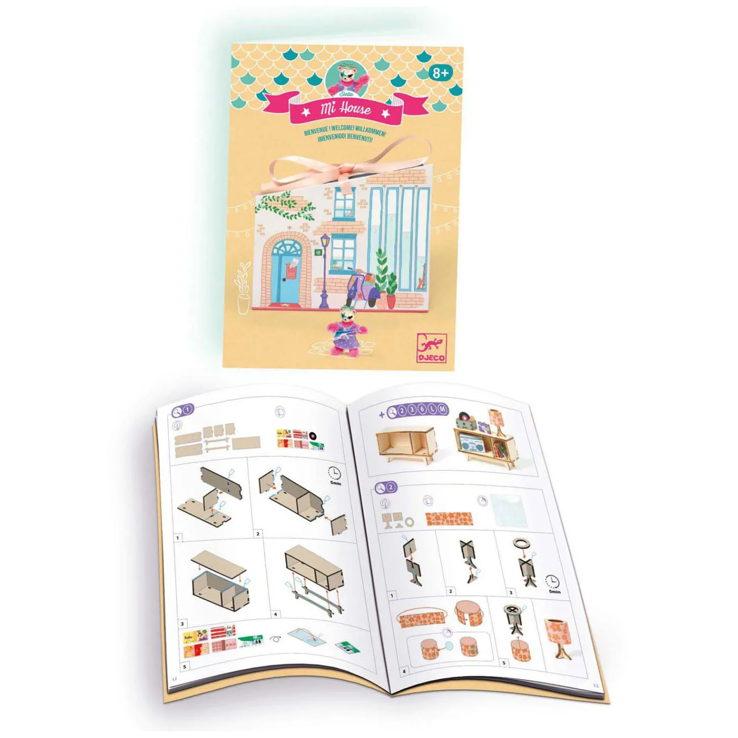 DIY - Knutselset Huisje Maken Stella-Djeco Discount