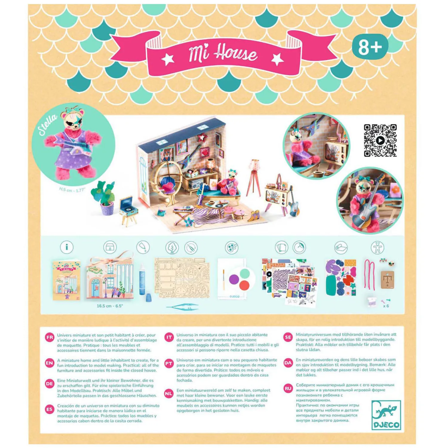 DIY - Knutselset Huisje Maken Stella-Djeco Discount