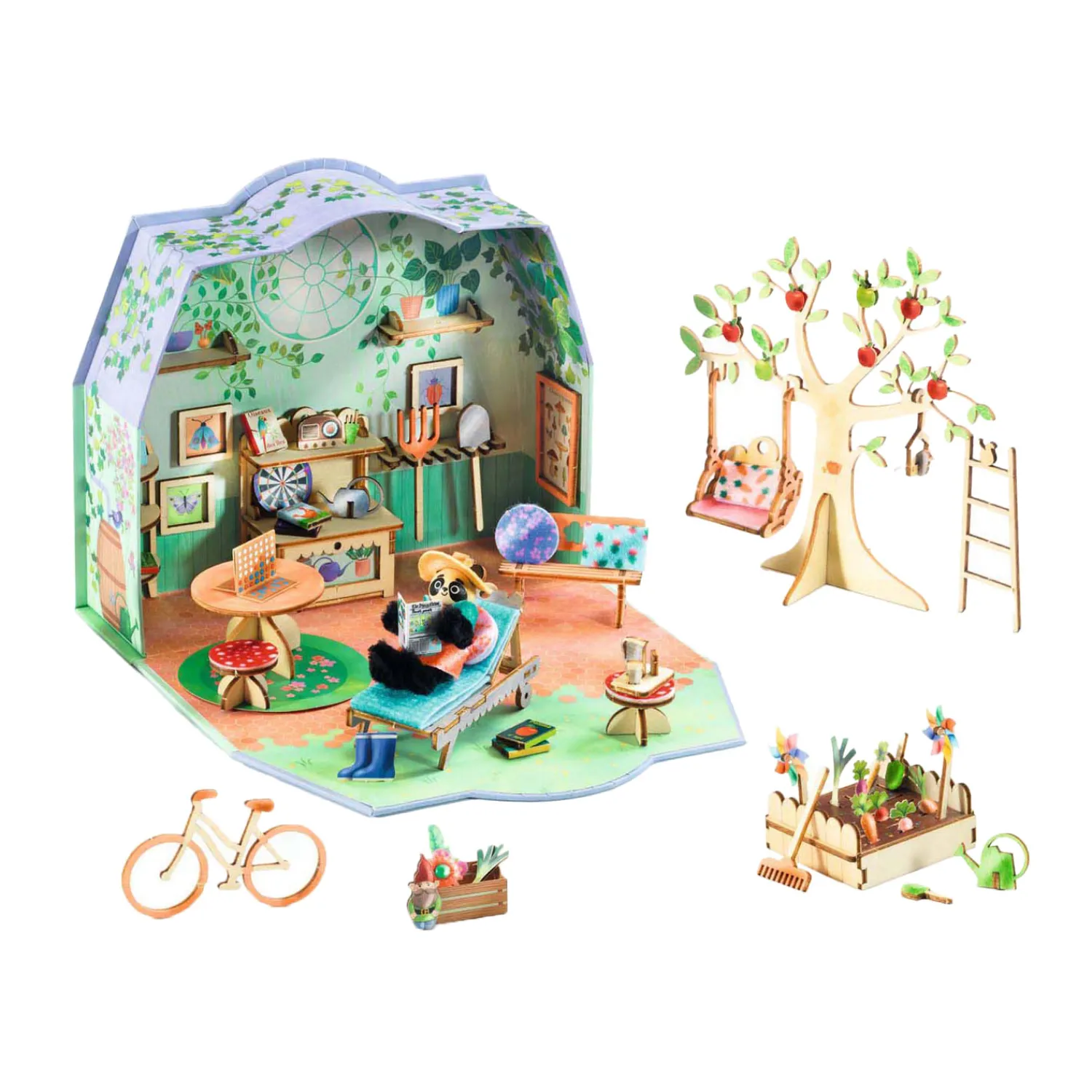 DIY - Knutselset Huisje Maken Olive-Djeco Hot