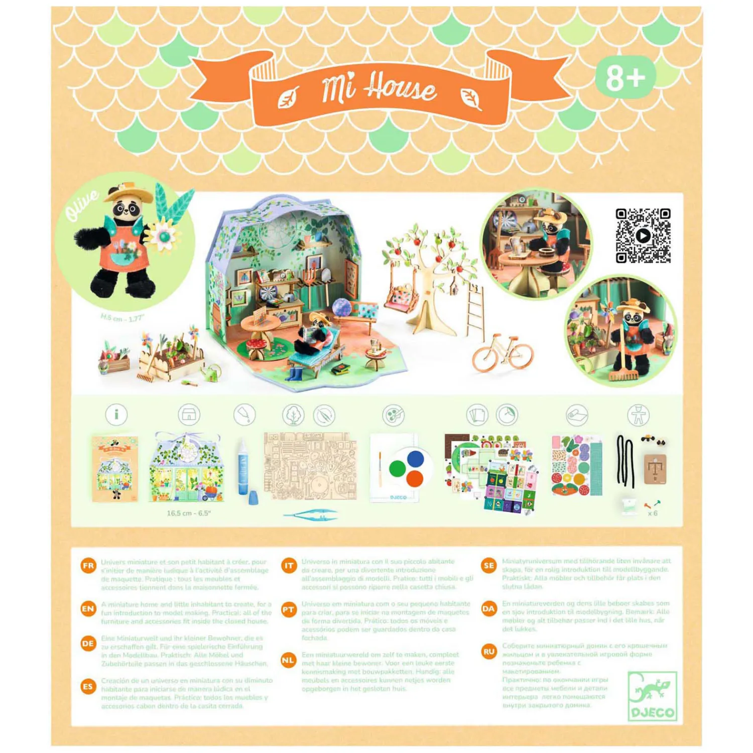 DIY - Knutselset Huisje Maken Olive-Djeco Hot