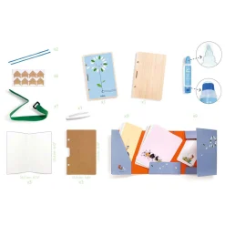 DIY - Knutselset Kaarten Natuur-Djeco Clearance