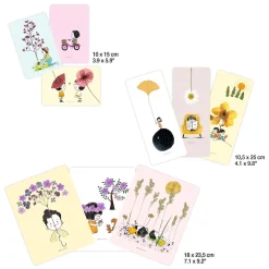 DIY - Knutselset Kaarten Natuur-Djeco Clearance