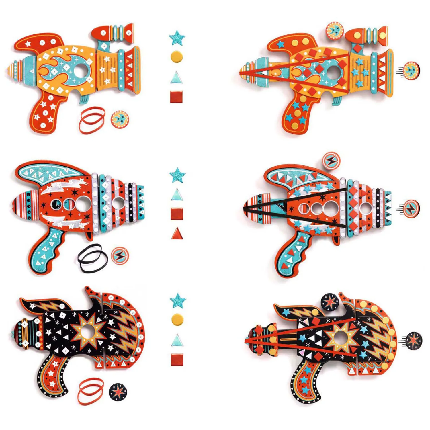 Djeco DIY - Knutselset Raketten en Ruimteschippen> Discount