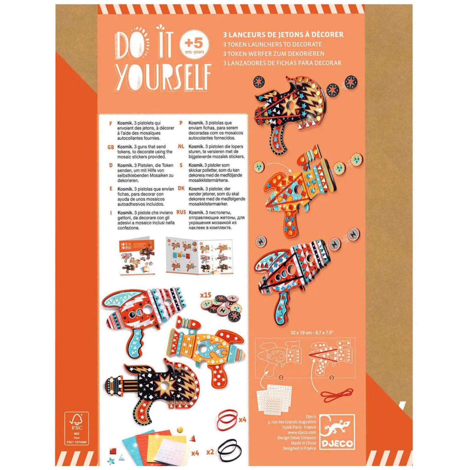 Djeco DIY - Knutselset Raketten en Ruimteschippen> Discount