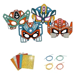 DIY - Masker Super Robots - 4 Maskers-Djeco Best
